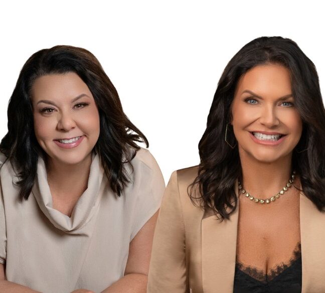 Jessica Nolan and Erin Harrel of the Harlan Group at Keller Williams