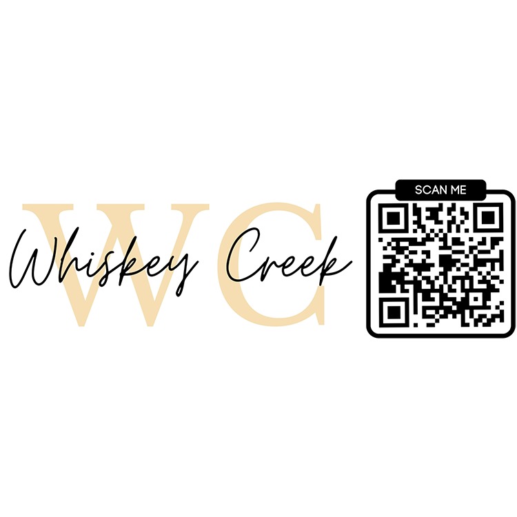 Whiskey Creek Civic Association membership banner with QR code