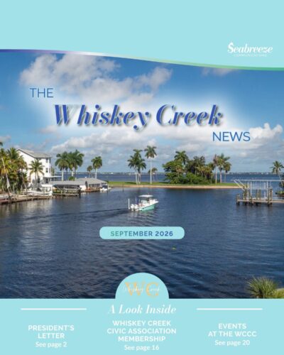 The Whiskey Creek News September 2026 cover