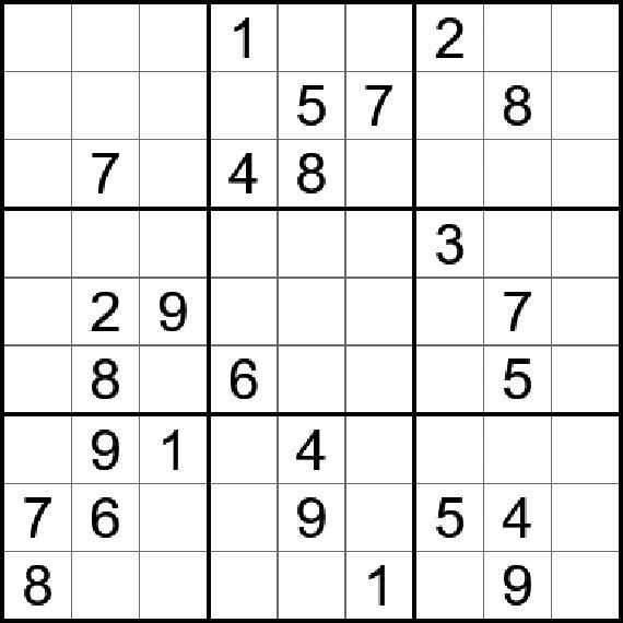 November 2026 Sudoku puzzle grid